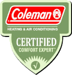 Coleman Certified Comfort Expert